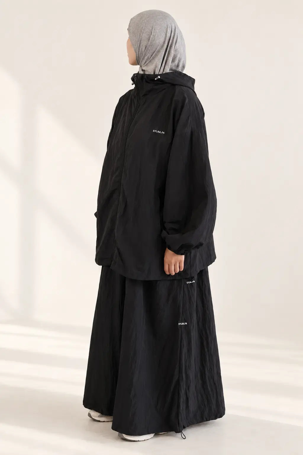 Ensemble à capuche — noir