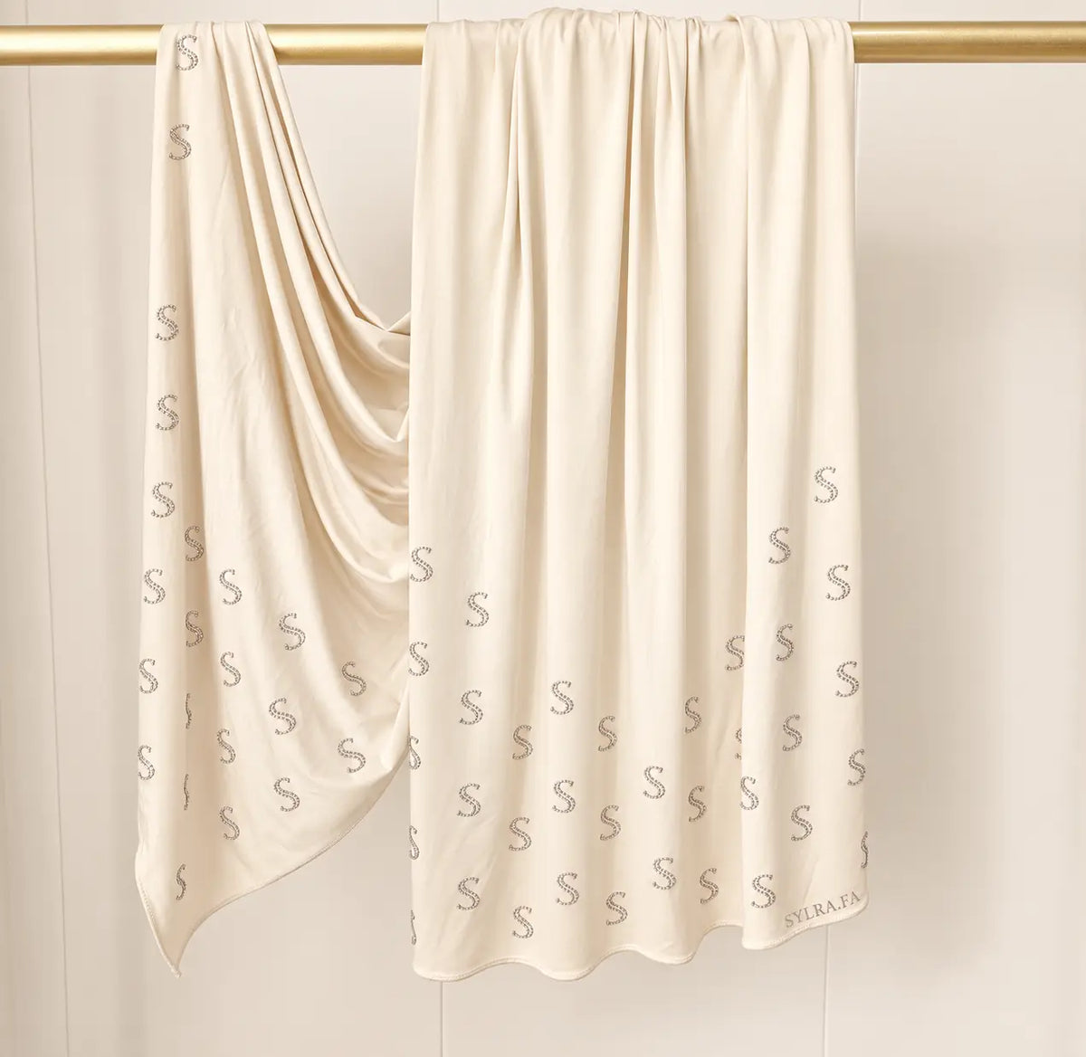 Voile signature S — Crème