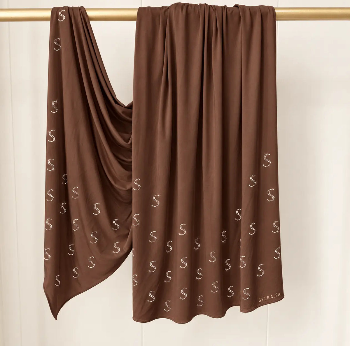 Voile signature S — Marron